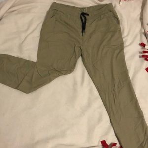 Brooklyn laundry cotton khaki  joggers